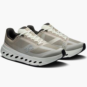 On Running Cloudsurfer Next Running Shoe (Women) FOG/ IVORY, Size 9M Gray